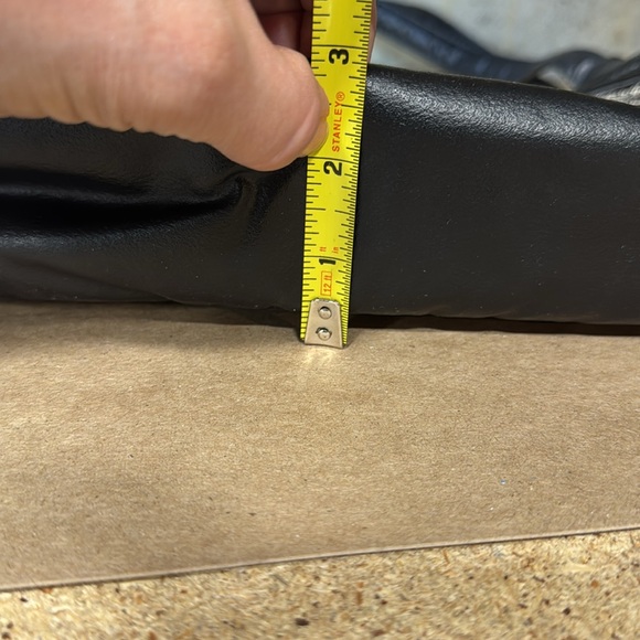 Black floral vintage shoulder purse - Picture 10 of 14